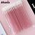 Ahania Pincéis/ Escova Multifuncional, - Escova de Lábio Com Cabo de Crystal e Glitter - Pacote com 12*50 unidades - Caixa Fechada com 50 Pct / Vermelho 15 + Rosa 25 + Dourado10