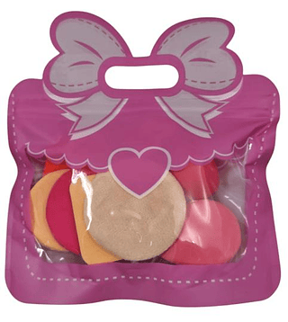 Kit de 9 Esponjas P/ Maquiagem