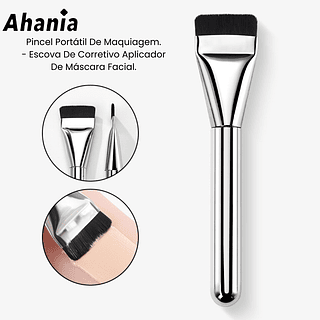 Ahania Escova De Corretivo Aplicador De Máscara Facial / 12 Peças