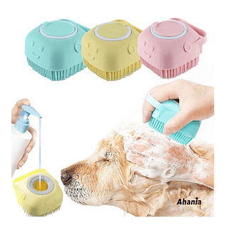 Ahania Escova para Banho de Animais de Estimação - 12 peças