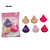 Ahania KIT com 6 Esponjas em Forma de Pizza / 12 peças