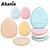 Kit de 2 Mini-Esponjas de Almofada de Maquiagem - Duzia com 3 Cores Sortidos /12 peças