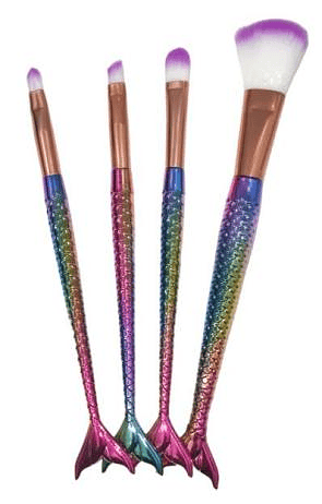 Kit de 4 Pinceis de Sereias (TAM. Pequeno)