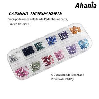 Kit de Strass para Unhas Colorido