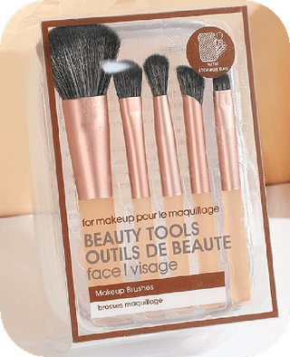 Kit de 5 Pinceis com Necessarie