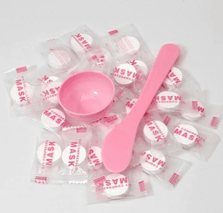 Kit de 24 Pçs de Mascara Comprimidos + 1 Tigela + 1 Espatula