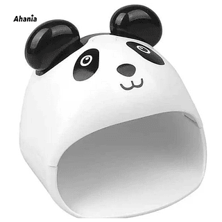 Ahania Mini cabine secador de unha de Panda Branca com 8 leds.