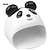 Ahania Cabine fofa formato panda, 8 Leds, para manicure, tamanho mini. / 1 peça