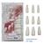 Ahania Unhas Postiças Com 100 Pcs - Forma Ballerina - Caixa com 40Dz/ 12 PEÇAS