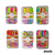Ahania Kit's Lacinhos, Elásticos Coloridos E Piranhas Tamanhos Mini, Para Penteados Infantis, Estojo De Acrílico Com Divisórias Cores Alegres