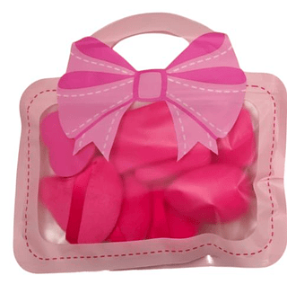 Kit de 8 Esponjas Com Sacola de Laço