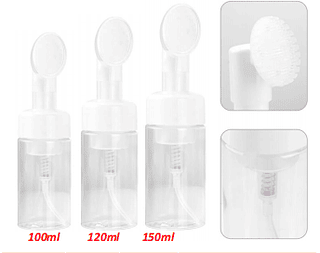 Frasco de Espuma de Limpeza Facial 100ml/120ml/150ml