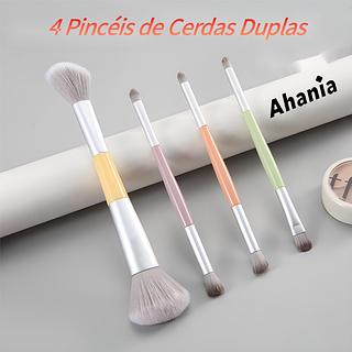 Kit de 4 Pinceis 2 em 1