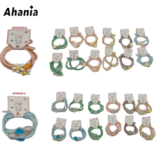 Ahania Kit Lacinhos Infantil Coloridos Sortidos 12 peças