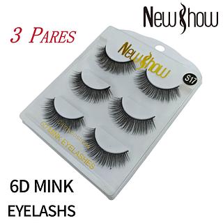 Ahania Cilio Postiços com 3 Pares