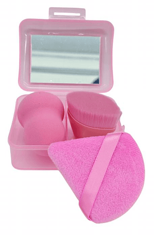 it de 2 Esponja e Pincel Oval para Base (5cm)