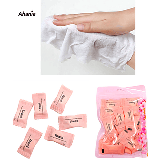 Ahania 30 Toalha Comprimida Descartável Desidratada/ 12 peças