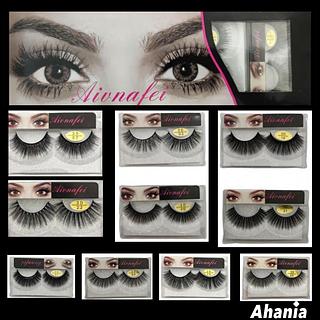 Ahania Cílios Postiços – 120 Caixas c/ 10 Pares (Modelos Sortidos)