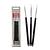 Ahania Kit de 3 Pinceis P/ Unha /12 peças