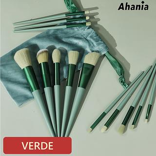 Kit de 13 Pinceis Para Maquiaegm com Saco Veludo