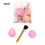 Ahania Kit de 2 Esponjas e Pincel / 12 peças