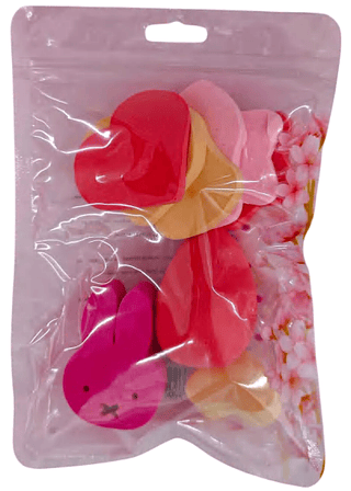 Kit de 9 Esponjas P/ Maquiagem