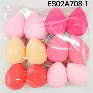 Ahania Esponja de Maquiagem Gota Cortada Chanfrada/12PÇS