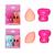 Ahania Kit de Esponja Gota e Polvo De Limpeza Facial/ 12 peças