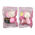 Ahania Kit de 5 Esponja Para Maquiagem E Pincel Oval de Base
