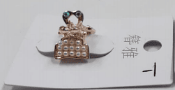 7 Modelos de Mini-Piranha de Cabelo com Perolas